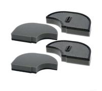 Kit de filtros de espuma compatibles con Bosch para aspiradoras BGC3U120/11 BGC3U130/11 BGC4U2230/11 BGS3U2000/11 BGS4U2242/11 (paquete de 4)