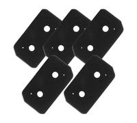 Kit de filtros de espuma para lavadora y secadora para Bosch y Siemens Series 4 y 8, filtros de esponja de repuesto eficientes, paquete de 5, fácil de instalar, mejora el rendimiento, color negro