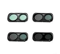 Kit de filtros de lente para Insta360 Luna para filtros polarizadores de densidad ultra neutra, vidrio óptico, equipo de fotografía deportiva, 5 x 3 cm (profundidad)