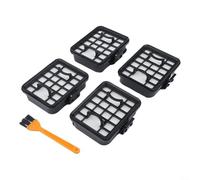 Kit de filtros de repuesto de 4 piezas para aspiradoras inalámbricas GAS 18V y GAS18V-02, compatible con números de pieza 1600A011RL y 1600A017AC,