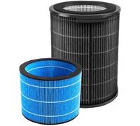 Kit de filtros de repuesto FY3437 FY3455 para Philips AC3737/10 Serie 3000 2 en 1 Reemplazo H13 HEPA + filtro de carbón activado y filtro humidificador (Reemplazo de reemplazo