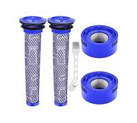 Kit de filtros de repuesto para aspiradoras Dyson V7 y V8. Reemplaza la pieza número 965661-01.