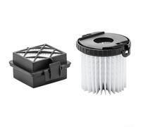 Kit de filtros de repuesto para aspiradoras Karcher - Para 2.863-240.0 y 2.863-239.0 - Filtros HEPA compatibles con VC5, VC5 inalámbrico (1+1)