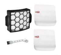 Kit de filtros de repuesto para aspiradoras verticales Shark LA502 LA322 LA301 LA300 LA351 LA360 LA401 LA500 LA555 LA362 LA455 LA702 incluye 1 filtro HEPA, 2 espuma, 2 filtros de fieltro, cepillo de