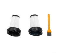 Kit de filtros de repuesto para Gorenje SVC144FBK SVC216FR, para EUREKA y para aspiradoras de mano DEXP, filtración lavable de 0,3 con cepillo, 2 piezas SVC144FBK、SVC