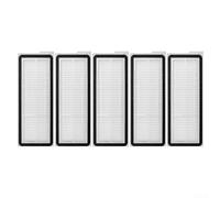 Kit de filtros de repuesto para Roborock QV 35A, QV 35S, S5V, 10/10R, S8 MaxV Ultra, filtros lavables estilo HEPA para pelo de mascotas y captura de polvo, paquete de 5 accesorios de piezas de