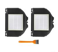 Kit de filtros de repuesto para Shark RV2310AE para robot aspirador Matrix, 2 filtros y 1 cepillo de limpieza, juego de accesorios para una filtración eficiente del aire