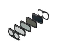 Kit de Filtros Divididos 6658 ND16 ND64 ND256 CPL 1/4 Filtros de Lente de Difusión Negra para para Osmo Pocket 4P 6658 Apilable