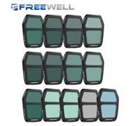 Kit de filtros divididos para Drones Freewell, paquete de 13 filtros ND/PL UV LPR GMIST1/4 PL ND para accesorios de fotografía de lentes de Dron DJI Air 3S FW-A3S-PRO
