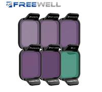 Freewell Kit de Filtro Bright Day para dji Lito X1/Flip Drone | ND8/PL, ND16/PL, ND32/PL, ND64/PL, ND1000, UV para Control de luz y reducción de deslumbramiento