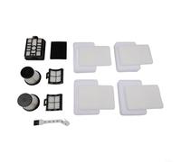 Kit de filtros HEPA para aspiradora inalámbrica Shark Detect Pro IW3612EU IW3612EUT IW3611EUT, filtros premotor de espuma reutilizables y cepillo