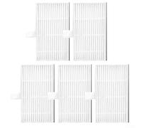 Kit de filtros lavables compatibles para robot aspirador GRUNDIG VCR 2330, juego de 5 piezas para cambios de filtro de rutina
