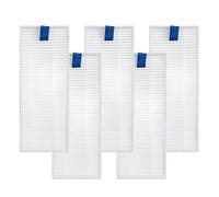 Kit de filtros lavables de repuesto para Tefal X-Plorer Series 130 AI (RR90, RR9065, RR9067, RR9075, RR9077) - Paquete de 5, papel de filtro