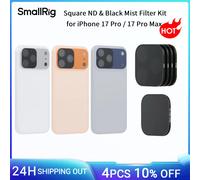 Kit de Filtros ND Cuadrados y Black Mist SmallRig para iPhone 17 Pro y iPhone 17 Pro Max, 3 Colores a Elegir con ND2/4/8/16/32 y Soporte Orange