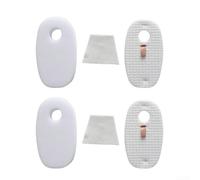 Kit de filtros para aspiradora Shark Rocket Deluxe Pro, repuesto FLT-1037, compatible con modelos HV320/HV322Q/HV324Q/HV325/HV320REF, paquete de 2 filtros de espuma, color blanco