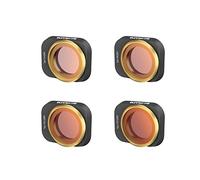 Kit de filtros para dji Mini 3 Pro, Conjunto de filtros de Lentes, Evitar la sobreexposición, Restaurar el Color Real, combinación de filtros (Juego de 4 Piezas de Espejo ND/PL)