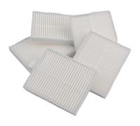 Kit de filtros para robot aspirador, juego de filtros de repuesto de 5 piezas para Lubluelu y V8 Pro, incluye espuma y papel de filtro para