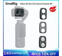 Kit de Filtros SmallRig 4P para DJI Osmo Pocket 4P con Filtro CPL VND1-5, Filtro de Difusión Negra 1/4, Paño de Limpieza 6649