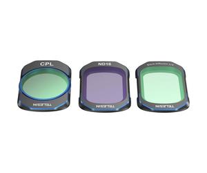 Kit de filtros Telesin CPL+ND16+Difusión para DJI Osmo Pocket 3