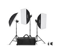 Kit de flash de estudio Godox MS200V-D Trio