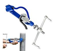 Kit De Flejado De Metal - Bridas De Acero Inoxidable De 8.2 Pulgadas, Herramientas Tensores, Dispositivo De Corte Para Trabajos Gravosos, Soporte Robusto Para Flejes | Estructura Con Ute