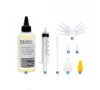 Kit de fluido de limpieza de tinta compatible Líquido de impresión de impresión Líquido para la limpieza de la boquilla funciona con la mayoría de las impresoras de inyección de tinta(1 bottle 100ML)