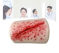 Kit de formación «Stop The Bleed», modelo de simulador de taponamiento de heridas en el muslo, simulador básico de taponamiento de heridas, material de silicona