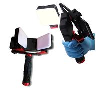 Kit de fotografía dental para odontología, linterna de teléfono móvil, luz de llenado oral, uso de dentistas, equipo de video fotográfico