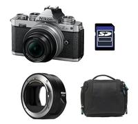 Kit de fotografía Personalizado Creado con NIKON Z FC + Z 16-50 Silver + Sac + Carte SD 8 Go + Adaptateur FTZ II