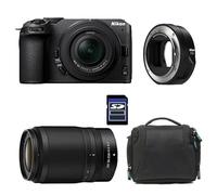 Kit de fotografía Personalizado Creado con NIKON Z30 + Z 16-50 + Z 50-250 + Sac + Carte SD 8 Go + Adaptateur FTZ II