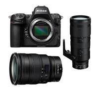Kit de fotografía Personalizado Creado con NIKON Z8 + Z 24-70mm f/2.8 S + Z 70-200mm f/2.8 VR S