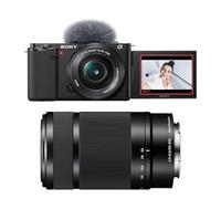 Kit de fotografía Personalizado Creado con SONY Alpha ZV-E10 Noir + 16-50 + 55-210