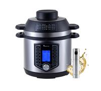 Freidora de aire - MASTERPRO BGKIT-0007, 1500 W, Inox