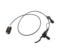 Kit de freno de disco hidráulico E-Bike, aleación de aluminio de 850 mm y 1550 mm de longitud de carcasa y cable eléctrico de 180 mm, para frenos de bicicleta eléctricos XOD (parte trasera izquierda)