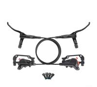 Kit de freno hidráulico de 2 pistones con frenos de disco, delantero 800 mm y trasero de 1450 mm para un rendimiento fiable de parada de bicicleta (izquierda R-derecha F)