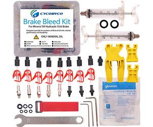 Kit de freno hidráulico para bicicleta de aceite mineral para todas las series Shimano/Magura/Tektro/ZOOM/CSC/ECHO/GIANT/HS33/NUTT, kit de purga de freno de ciclismo, de Cycobyco, Professional kit
