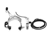 Kit de freno pinza bicicleta tracción lateral juego frenos delanteros traseros para bicicletas Fixie y carretera con mango cable