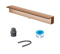 Kit de Fuente de Agua Exterior de Acero Inoxidable para Piscinas comerciales, cascadas para Patios, Jardines, spas y estanques de koi. Elemento de jardín Ideal para pueblos tranquilos y Anti