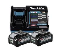 Makita 191L77-9 - Batería para herramientas y cargador (40 V, 4,0 Ah, ion de litio)