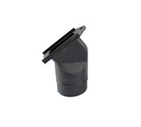 Kit de funda antipolvo y conector para sierra ingletadora de 255 mm y lijadora de banda - Construcción de tela + plástico, salida de aire paralela, juego de 2 piezas