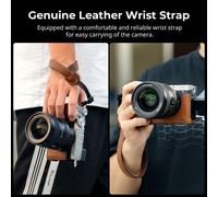 Kit de Funda de Cuero para Cámara SmallRig A7C II / A7CR para Sony Alpha 7C II/Alpha 7CR, Estilo Retro, Funda de Cuero para Cámara con Correa para la Muñeca 5015