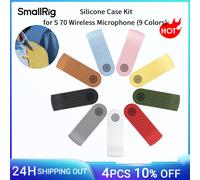 Kit de Funda de Silicona SmallRig para Micrófono Inalámbrico S 70, 9 Colores, Elegante, Exquisito y Fácil de Instalar, Accesorios para Micrófono -6269 6269
