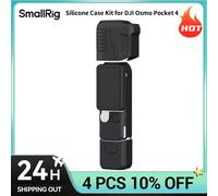 Kit de Funda Protectora de Silicona SmallRig Pocket 4 para DJI Osmo Pocket 4, Protección Modular Multidireccional con Correa para la Muñeca 6007