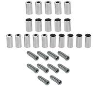 Kit de Fundas y Tapas de Extremo de Cable para Bicicleta