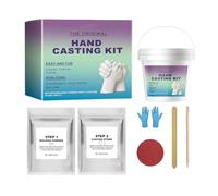 Kit de fundición a mano, suministros de manualidades hechos a mano, kit de moldeo a mano de arcilla para mamá, para vacaciones, cumpleaños, boda, San Valentín, día de la madre, compromiso, cita