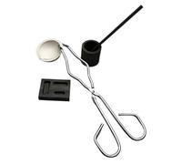 Kit de fundición y fundición de soplete de grafito | de grafito Molde de lingote Agitador Pinzas Corte - Kit De fusión De Metales DIY En Casa,Para Principiantes De Metalurgia, Amantes De La