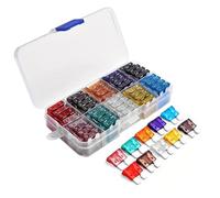 Kit de Fusibles para Auto,120 Piezas Metal Preciso Protección Segura | Juego de Fusibles Metálicos para Accesorios Automáticos, para Camioneta, Automóvil, Sedán, Autocaravana, Barco, Motor Marino