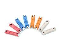 Kit de Fusibles para Coche, Juego de Caja de Fusibles Torpedo para Coche 50 Uds. 5A, 8A, 16A, 25A Surtido de Fusibles Europeos Juego de Fusibles con Rendimiento Estable para Algunos Coches Clásicos