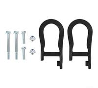 Kit de gancho de remolque con OEM 84072462 84072463 84192871 para Chevrolet Cars 2007 a 2019 Material de acero (negro)