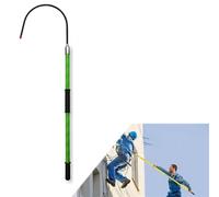 Kit de gancho de rescate aislado, barra de seguridad de alto voltaje, barra de salvavidas no conductiva de 6 pies para operaciones de rescate eléctrico de hasta 220 KvGancho de rescate aislado de alto